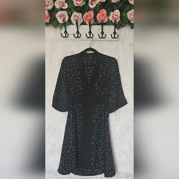 Jacob Dresses & Skirts - Jacob Confetti V-Neck Mini Tunic Dress (100% Silk)
